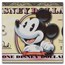 2008 $1.00 (T) Pie-Eye Mickey CU-65 EPQ PMG (DIS#143)