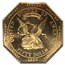 2008 2.5 oz Gold Octagon - $50 Gold Humbert Comem. Gem PF NGC