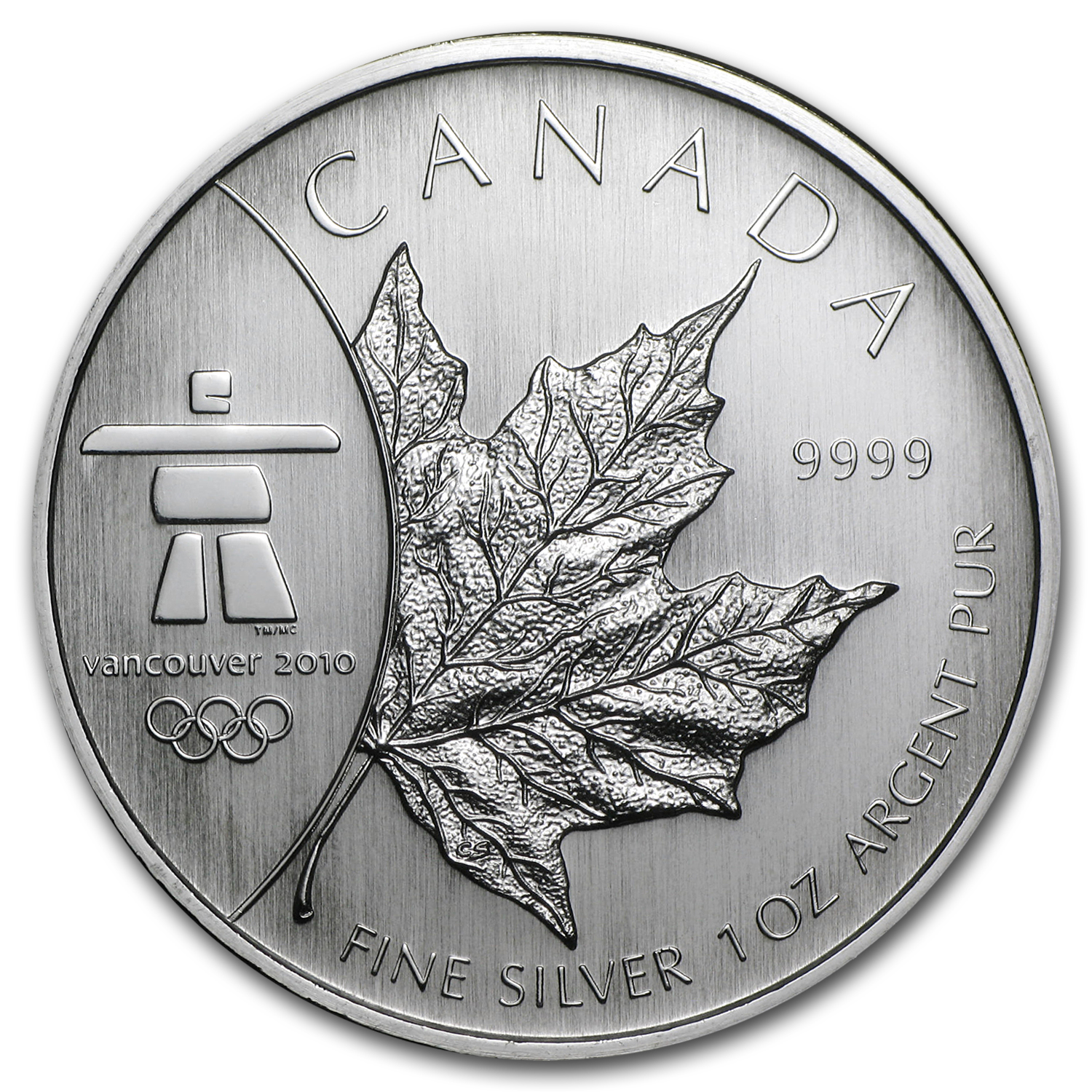 Buy 2008 Canada 1 oz Silver Olympic Inukshuk BU | APMEX