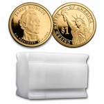 2008-S James Monroe 20-Coin Presidential Dollar Roll PR