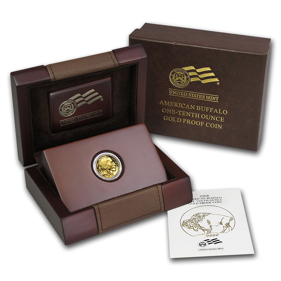 Buy 2008-W 1/10 oz Proof Gold Buffalo (w/Box & COA) | APMEX