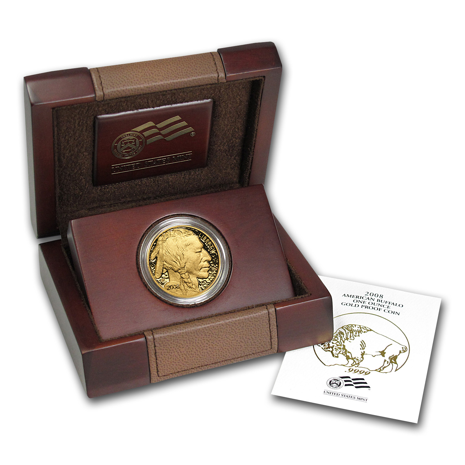 Buy 2008-W 1 oz Proof Gold Buffalo (w/Box & COA) | APMEX