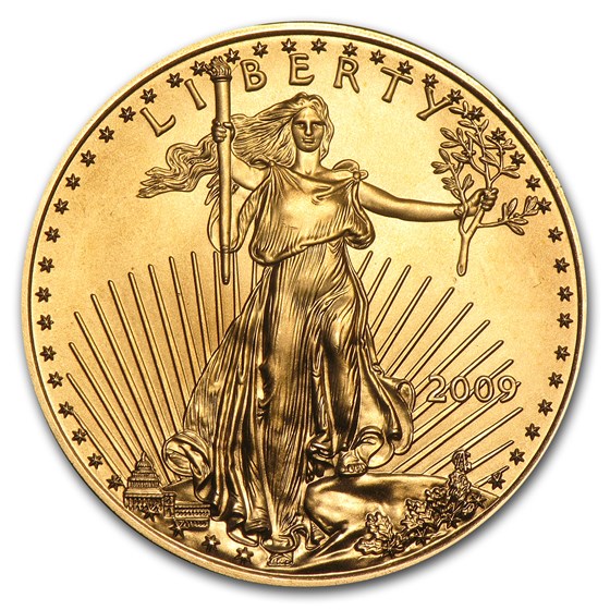 Buy 2009 1/2 oz American Gold Eagle BU | APMEX