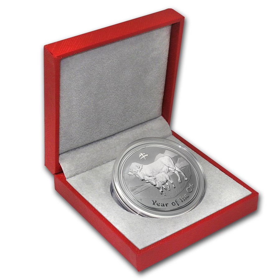 Buy 2009 Australia 2 oz Silver Ox BU (Series II, w/Red box) | APMEX