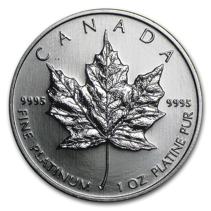 2009 Canada 1 oz Platinum Maple Leaf BU