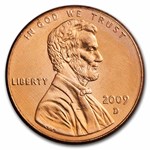 2009-D Lincoln Cent Birthplace BU (Red)