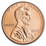 2009-D Lincoln Cent Formative Years BU (Red)