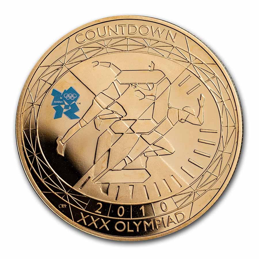 Buy 2009 Great Britain 5 Pounds Olympics Countdown Proof (2) | APMEX