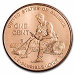 2009 Lincoln Cent Formative Years BU (Red)