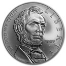 2009-P Abraham Lincoln $1 Silver Commem BU (w/Box & COA)