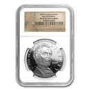 2009-P Abraham Lincoln $1 Silver Commem PF-69 NGC