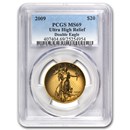 2009 Ultra High Relief Double Eagle MS-69 PCGS