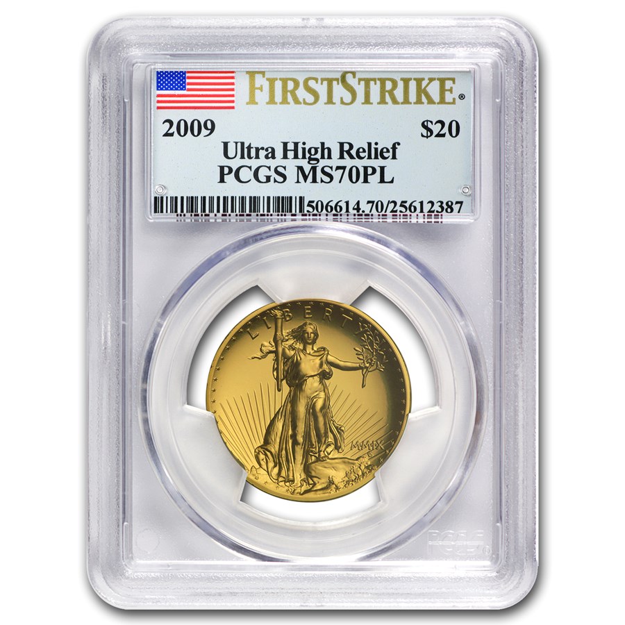 2009 Ultra High Relief Double Eagle MS-70 PL PCGS (FS®)