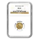 2010 1/10 oz American Gold Eagle MS-69 NGC