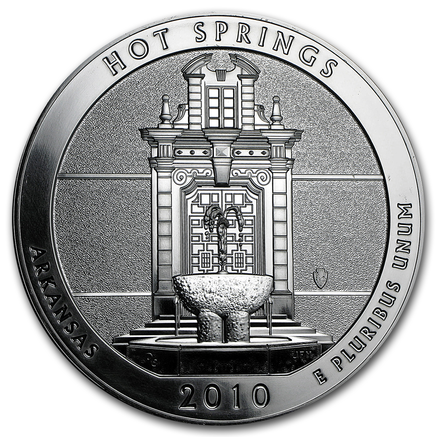 Buy 2010 5 oz Silver ATB Hot Springs National Park, AR | APMEX