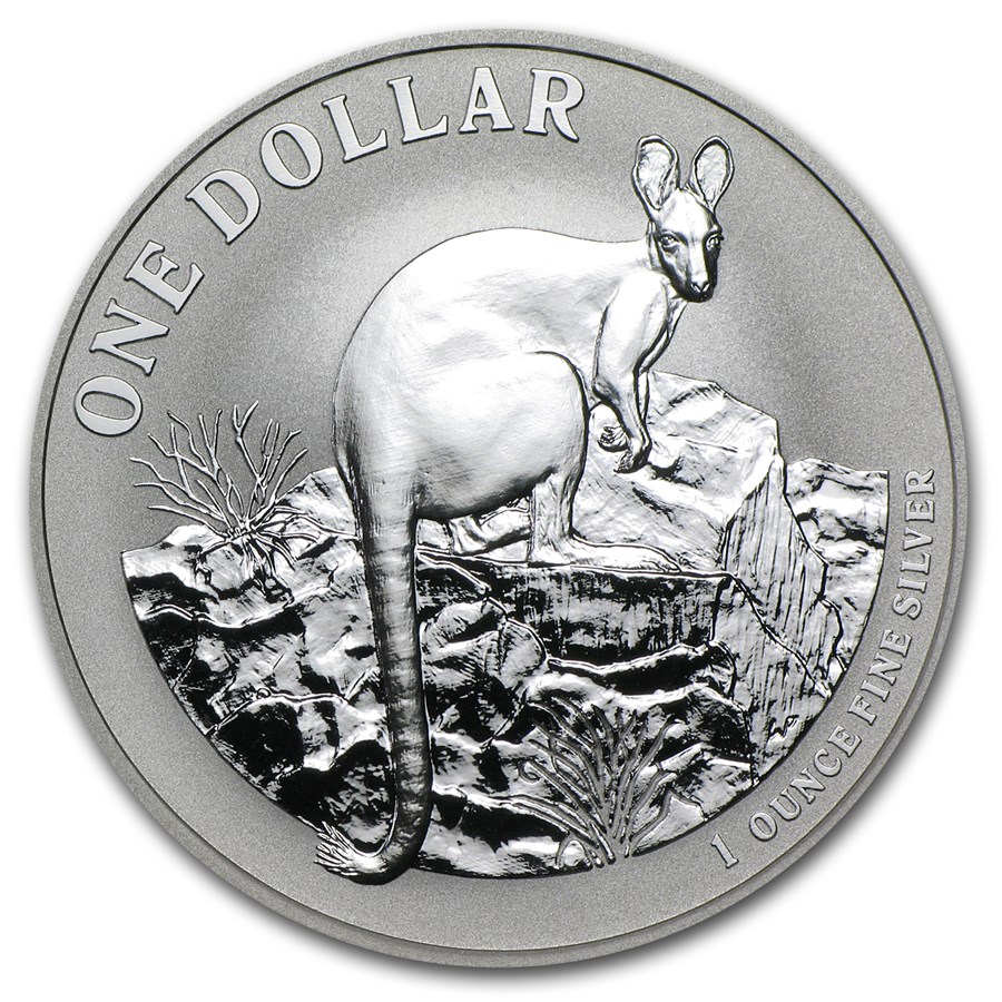 Buy 2010 Australia 1 oz Silver Kangaroo (In Capsule) | APMEX