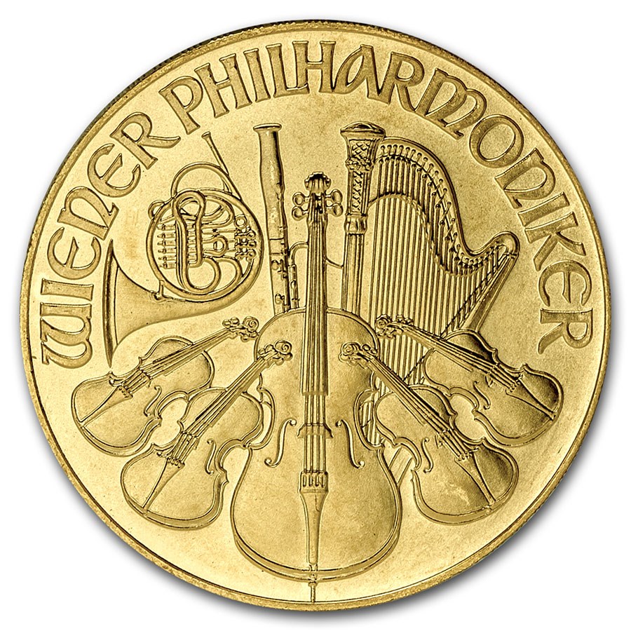 2010 Austria 1 oz Gold Philharmonic BU