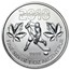 2010 Canada 1 oz Silver Olympic Hockey BU