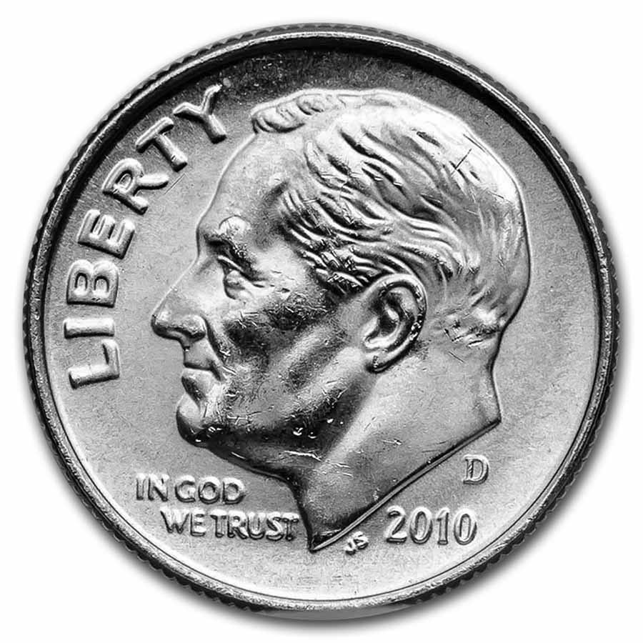 Buy 2010-D Roosevelt Dime BU | APMEX