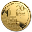 2010 Israel 1 oz Gold Tower of David BU