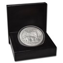 2010-P 5 oz Silver ATB Yellowstone (w/Box & COA)