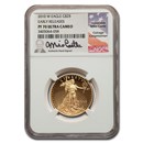 2010-W 1/2 oz Proof American Gold Eagle PF-70 NGC (ER, Castle)