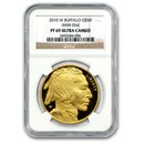 2010-W 1 oz Proof Gold Buffalo PF-69 NGC