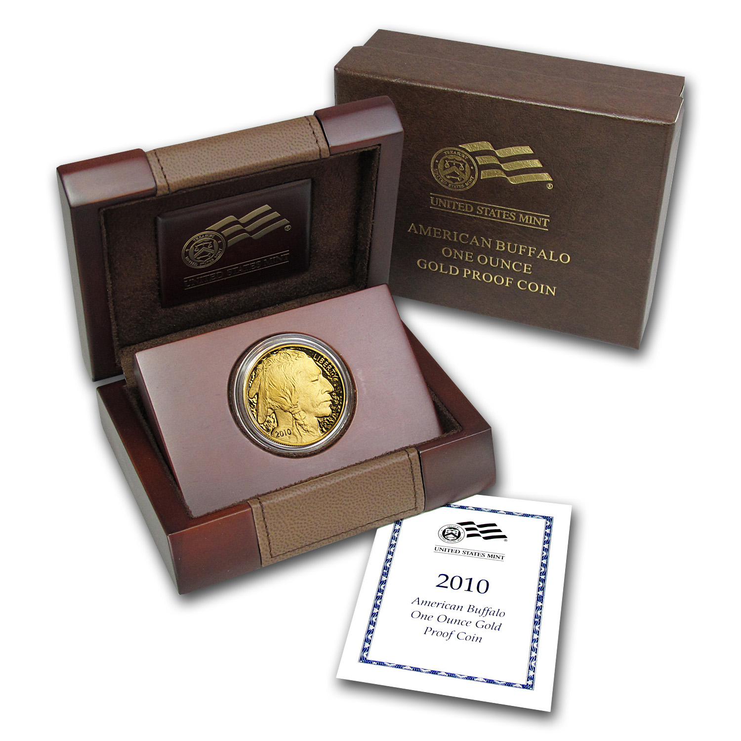 Buy 2010-W 1 oz Proof Gold Buffalo (w/Box & COA) | APMEX