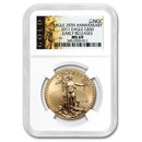 2011 1 oz American Gold Eagle MS-69 NGC (ER, Gold Label)