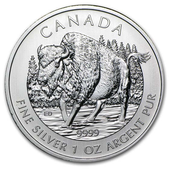 Buy 2011-2013 Canada 6-Coin 1 oz Silver Wildlife Series Set BU | APMEX