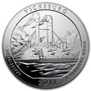 2011 5 oz Silver ATB Vicksburg National Military Park, MS