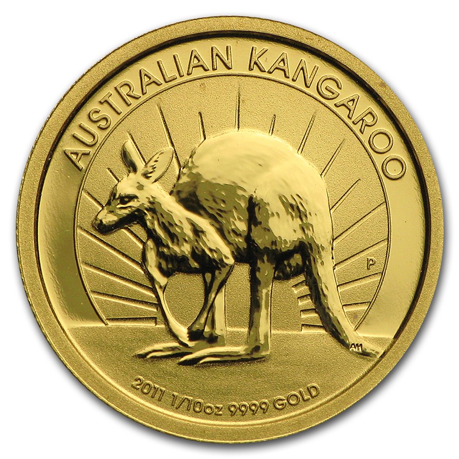 Buy 2011 Australia 1/10 oz Gold Kangaroo BU | APMEX