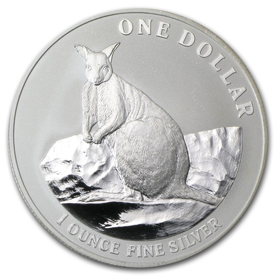 Buy 2011 Australia 1 oz Silver Kangaroo (Light Abrasions) | APMEX