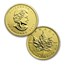 2011 Canada 1 oz Gold Maple Leafs (10-Coin MintDirect® Tube)