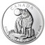 2011 Canada 1 oz Silver Wildlife Series Wolf