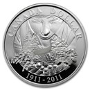2011 Canada Silver $1 100th Anniversary of Parks Proof