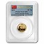 2011 China 5-Coin Gold Panda Prestige Set Gem BU PCGS (FS)