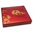 2011 China 5-Coin Gold Panda Prestige Set Gem BU PCGS (FS)