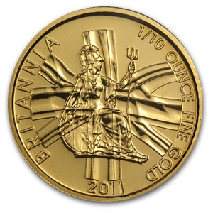 Buy 2011 Great Britain 1/10 oz Gold Britannia BU | APMEX