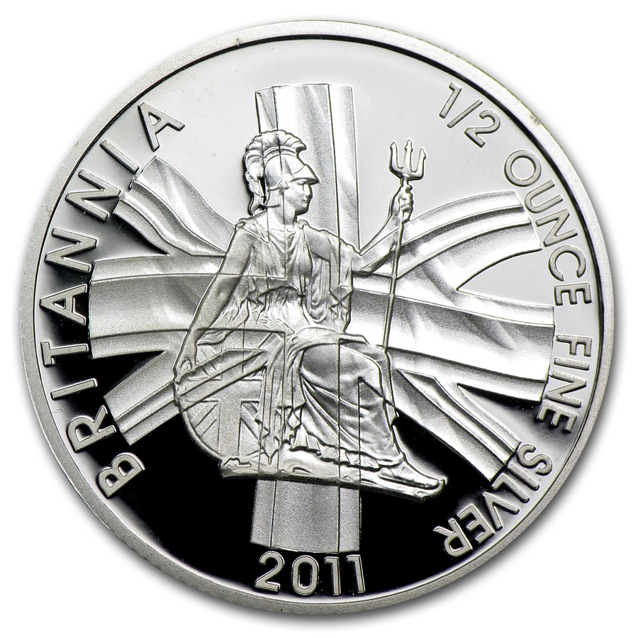 Buy 2011 Great Britain 1/2 oz Silver Britannia Proof | APMEX