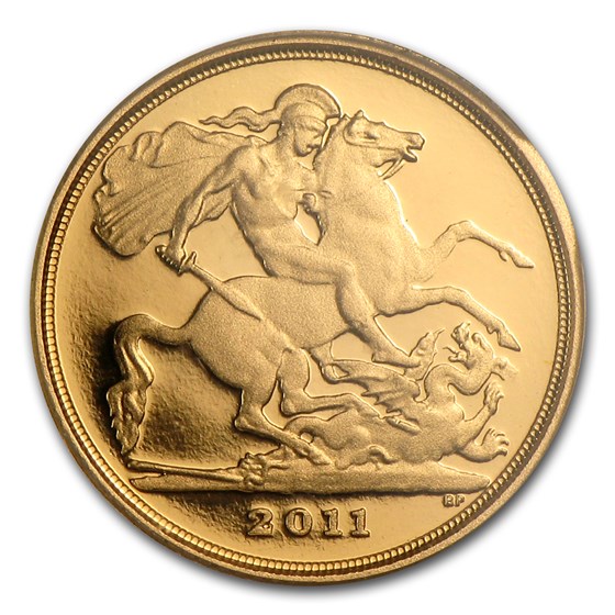 Buy 2011 Great Britain Gold 1/4 Sovereign PR-70 | APMEX