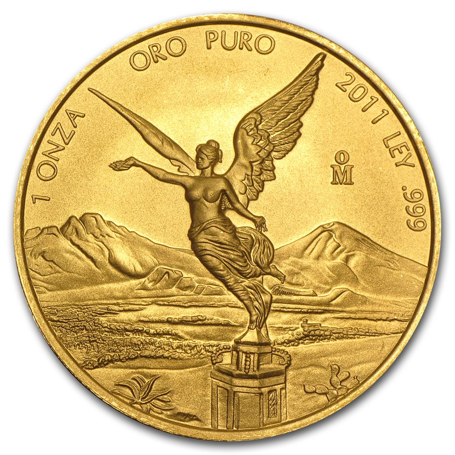 2011 Mexico 1 oz Gold Libertad BU
