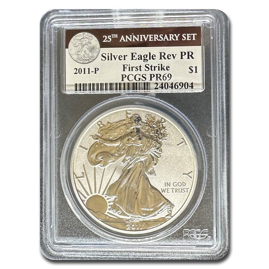 2011-P Reverse Proof American Silver Eagle PR-69 PCGS