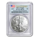 2011 (S) American Silver Eagle MS-70 PCGS (FirstStrike®)