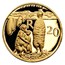2011 South Africa 4-Coin Gold Natura Meerkat Set w/ Box & COA