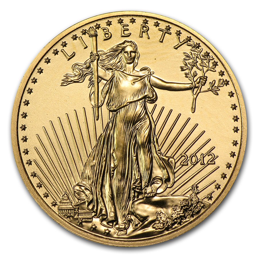 2012 1/4 oz American Gold Eagle BU