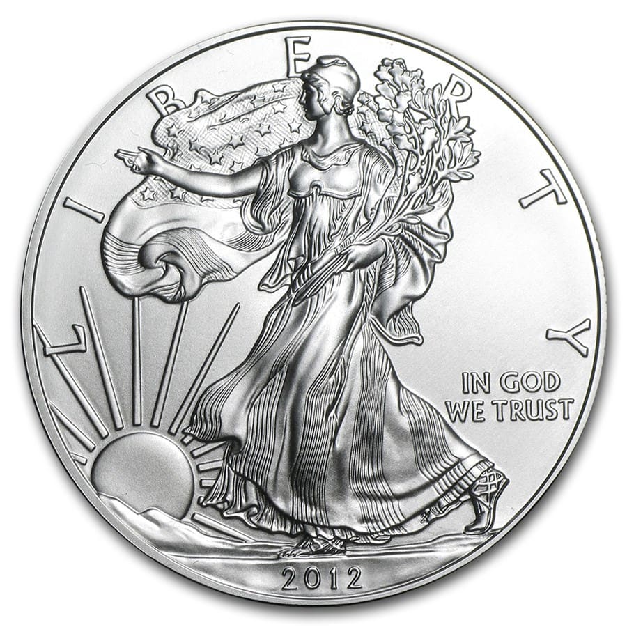 Buy 2012 1 oz American Silver Eagle BU | APMEX