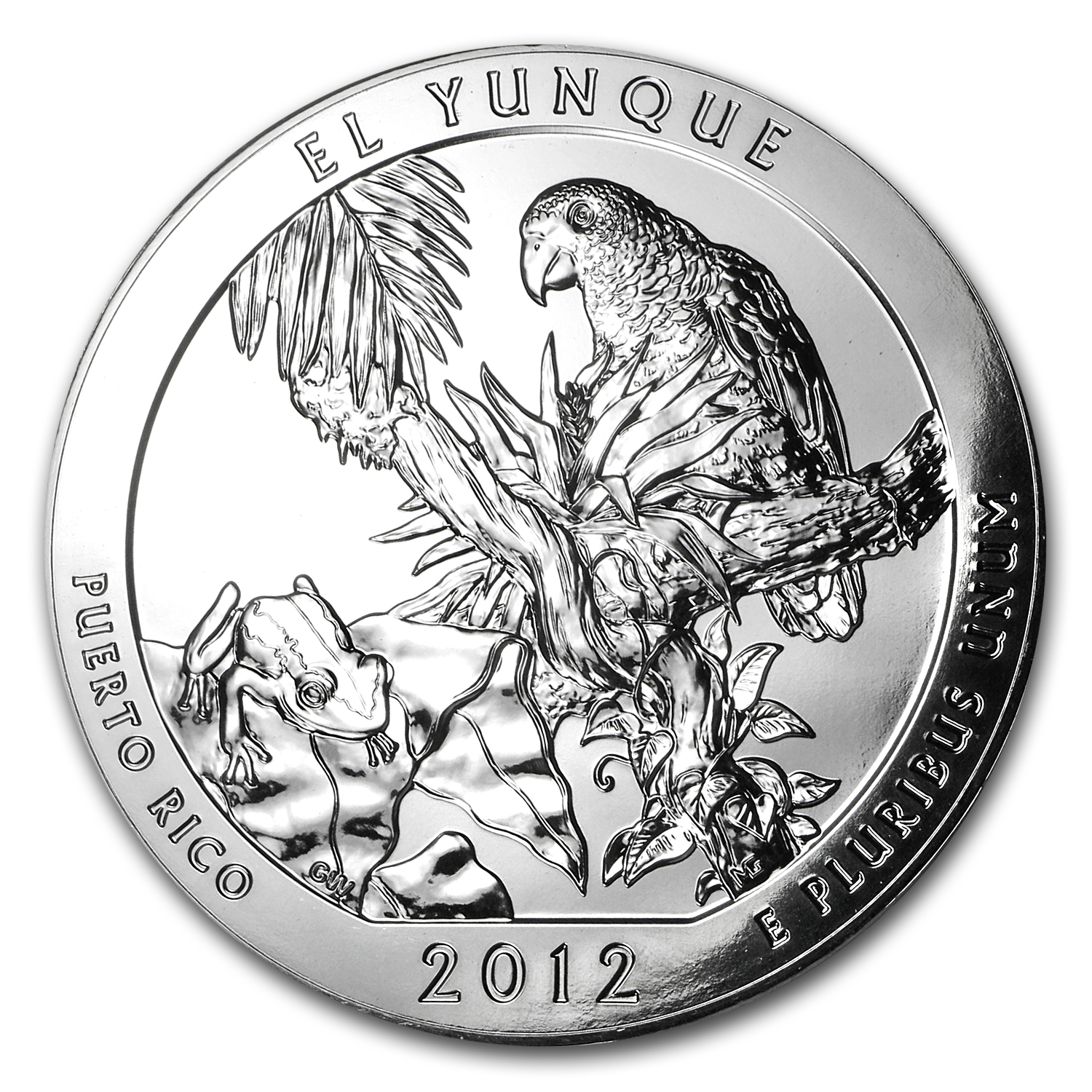 Buy 2012 5 oz Silver ATB El Yunque National Park, Puerto Rico | APMEX