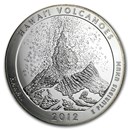 2012 5 oz Silver ATB Hawaii Volcanoes (Scruffy)