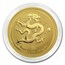 2012 Australia 1/10 oz Gold Lunar Dragon BU (Series II)